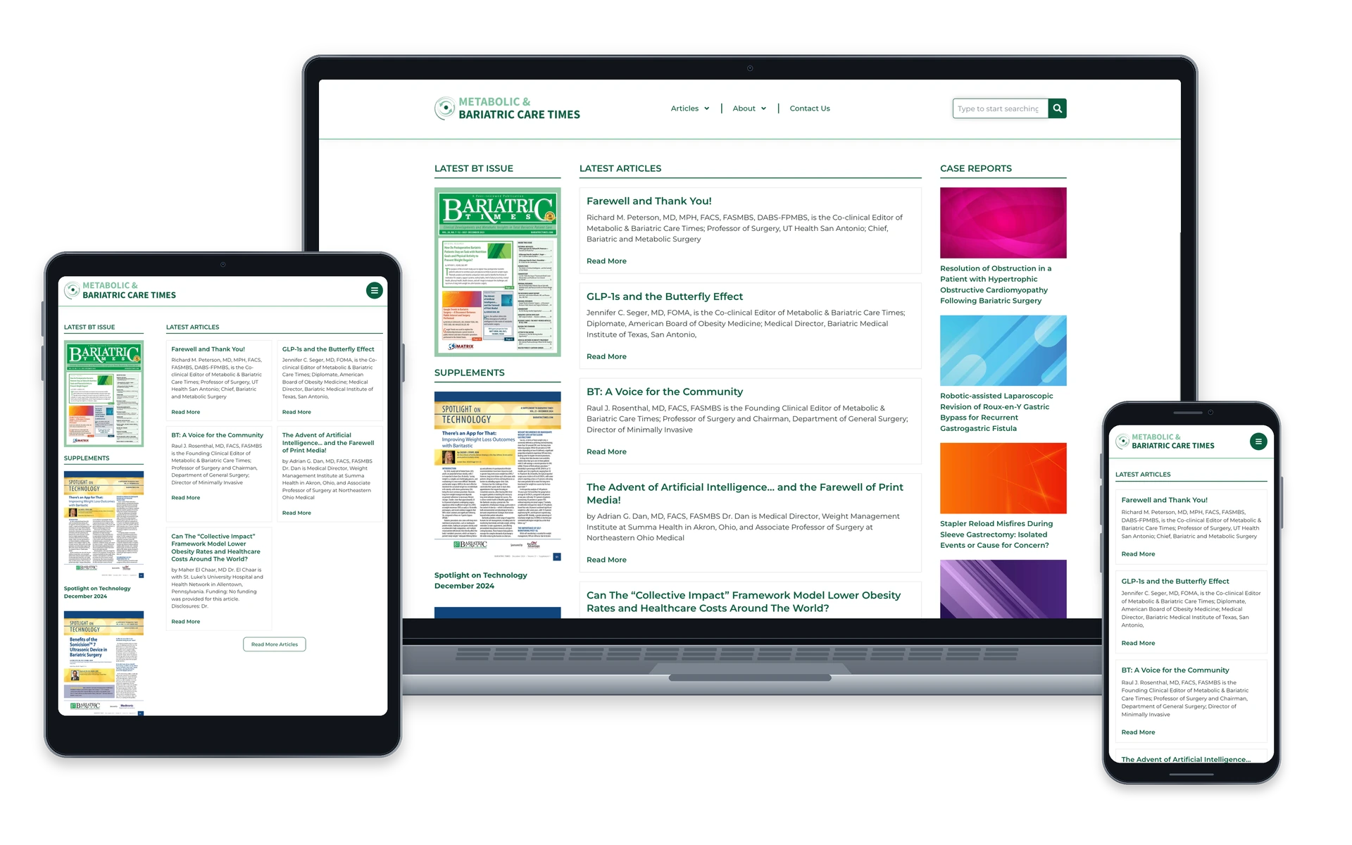Bariatric Times website — device overview